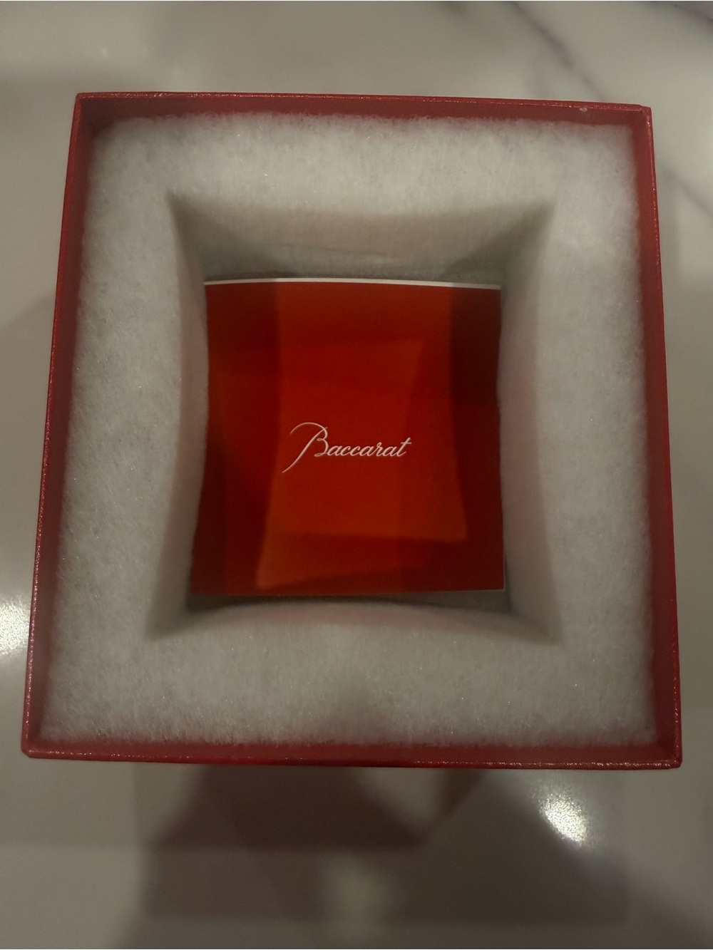 Baccarat Red Box with Script Logo - Picture 6 of 15